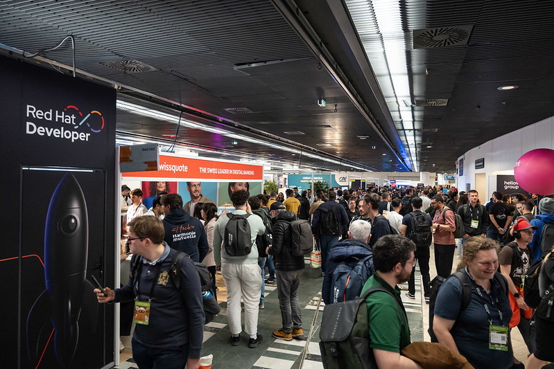 Hall d'exposition Devoxx France