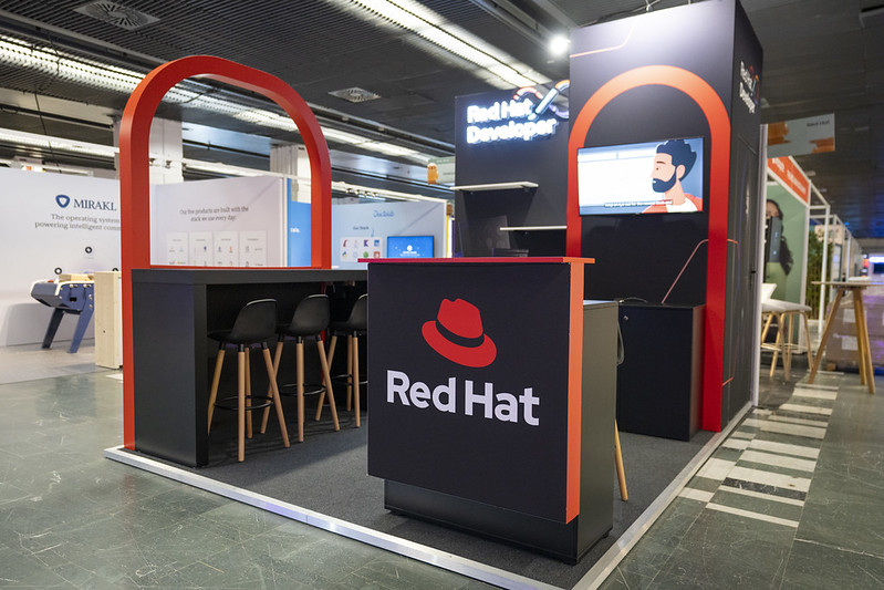 Stand exposant monté